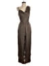 Left Coast by Dolan Solid Brown Gray Jumpsuit Size S - photo 1