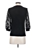CeCe Black 3/4 Sleeve Top Size XXS - photo 2