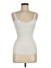 Maje Solid White Ivory Sleeveless Top Size Med (2) - photo 1