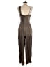 Left Coast by Dolan Solid Brown Gray Jumpsuit Size S - photo 2