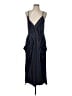 BCBGeneration Stripes Blue Cocktail Dress Size L - photo 1