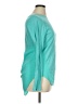 TWO by Vince Camuto 100% Cotton Teal Pullover Sweater Size XL (estimated) - photo 4