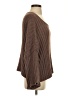 Pol 100% Polyester Brown Pullover Sweater Size S - photo 4