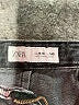 Zara Gray Denim Shorts Size 9 - 10 - photo 3
