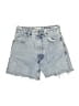 Zara Blue Denim Shorts Size 2 - photo 1