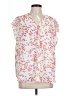 Vince Camuto 100% Polyester White Sleeveless Blouse Size L - photo 1
