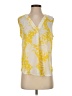 Ann Taylor Yellow Sleeveless Blouse Size XS - photo 1