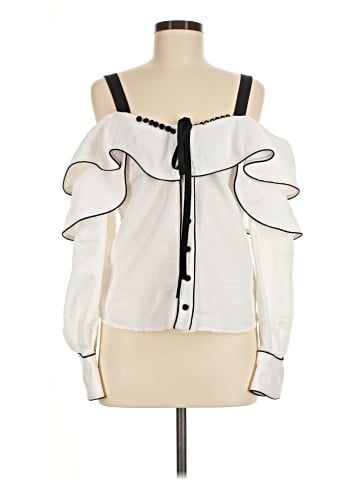 Self-Portrait Sleeveless Blouse (view 1)