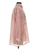 Friful Color Block Pink Long Sleeve Blouse Size S - photo 4