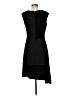 DKNY Solid Black Cocktail Dress Size 8 - photo 2