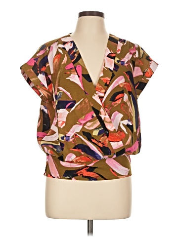 Nine West Short Sleeve Blouse (view 1)