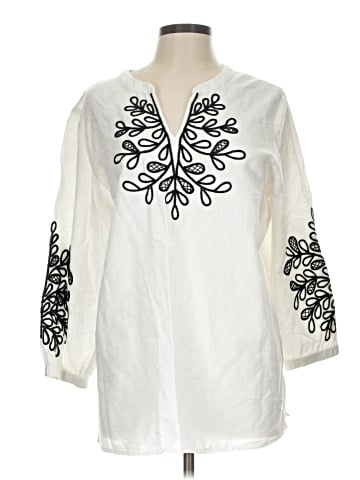 Talbots 3/4 Sleeve Blouse (view 1)