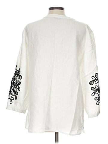 Talbots 3/4 Sleeve Blouse (view 2)