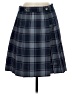 Ara Plaid Blue Casual Skirt Size M - photo 1