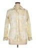 Gap 100% Cotton Floral Ivory Long Sleeve Blouse Size XL - photo 1
