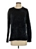 Orvis 100% Polyester Metallic Black Pullover Sweater Size S - photo 1