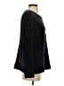 Orvis 100% Polyester Metallic Black Pullover Sweater Size S - photo 4