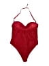 Assorted Brands Solid Red One Piece Swimsuit Size L - photo 2