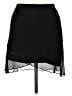 Romwe Solid Black Casual Skirt Size M - photo 1