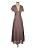 Stelen 100% Polyester Brown Cocktail Dress Size XS - photo 1