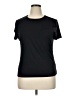 Lands' End Solid Black Active T-Shirt Size XL - photo 1