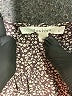 Fun2Fun 100% Polyester Animal Print Brown Long Sleeve Blouse Size L - photo 7