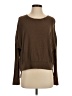 Vince. 100% Cotton Solid Brown Pullover Sweater Size XS - photo 1