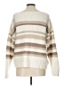 Old Navy Stripes Ivory Pullover Sweater Size L - photo 2