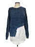 Pilcro 100% Cotton Blue Pullover Sweater Size S - photo 1