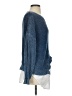 Pilcro 100% Cotton Blue Pullover Sweater Size S - photo 4