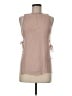 Deletta 100% Polyester Tan Sleeveless T-Shirt Size M - photo 1