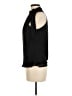 Chaps 100% Polyester Black Sleeveless Blouse Size 8 - photo 5