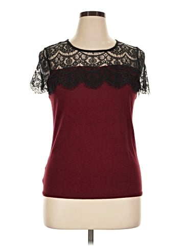Ann Taylor Short Sleeve Top (view 1)