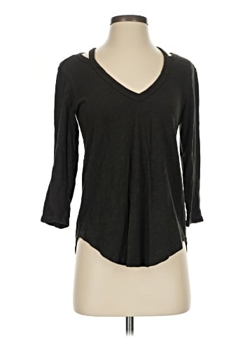 Left of Center 3/4 Sleeve T-Shirt (view 1)