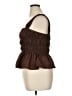 STAUD Brown Sleeveless Blouse Size XL - photo 5