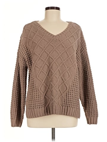 Pink Rose Pullover Sweater (view 1)