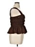 STAUD Brown Sleeveless Blouse Size XL - photo 4