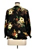 Milano Floral Black 3/4 Sleeve Blouse Size XL - photo 2