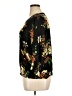 Milano Floral Black 3/4 Sleeve Blouse Size XL - photo 5