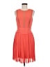 BCBGMAXAZRIA 100% Polyester Orange Cocktail Dress Size 6 - photo 1