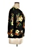 Milano Floral Black 3/4 Sleeve Blouse Size XL - photo 4