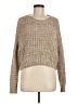 Ecote Solid Tan Pullover Sweater Size M - photo 1
