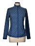 J. McLaughlin Print Blue Track Jacket Size L - photo 1