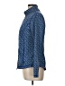 J. McLaughlin Print Blue Track Jacket Size L - photo 5
