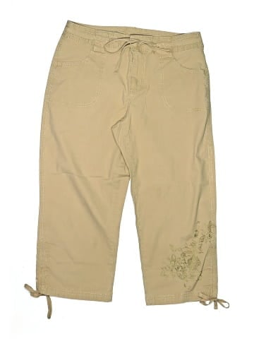 Faded Glory Khaki Shorts (view 1)