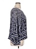 Alfani 100% Polyester Purple 3/4 Sleeve Blouse Size XL - photo 4