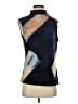 DKNY Blue Sleeveless Blouse Size S - photo 1