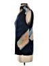 DKNY Blue Sleeveless Blouse Size S - photo 5