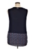 MICHAEL Michael Kors Blue Sleeveless Top Size XL - photo 2