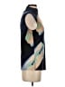 DKNY Blue Sleeveless Blouse Size S - photo 4